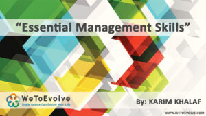 Essential Management Skills