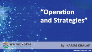 Operation and Strategies